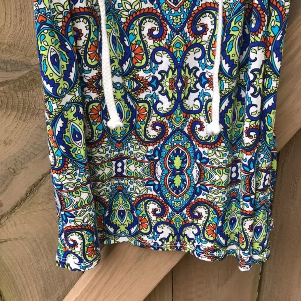 Cha Cha Vente printed top size S NWT - Picture 2 of 3